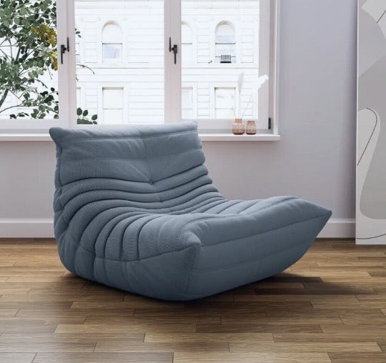 Single Seater Leather Seat/Bean Bag