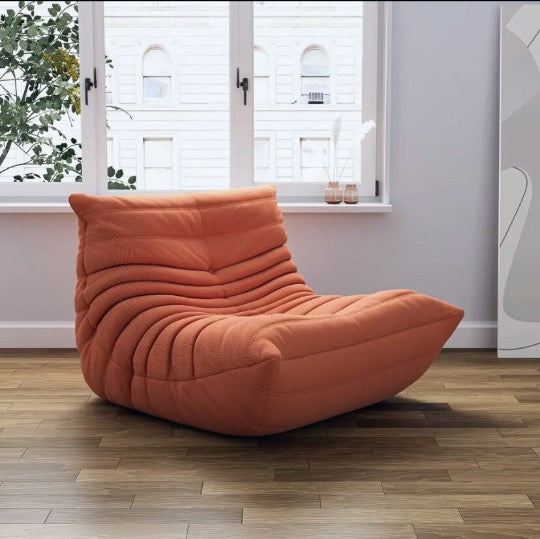 Single Seater Leather Seat/Bean Bag